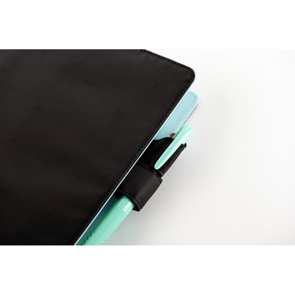 2026 Hobonichi Techo English Cousin Book / Colors: Black x Clear Blue Cover《January Start | English | A5》