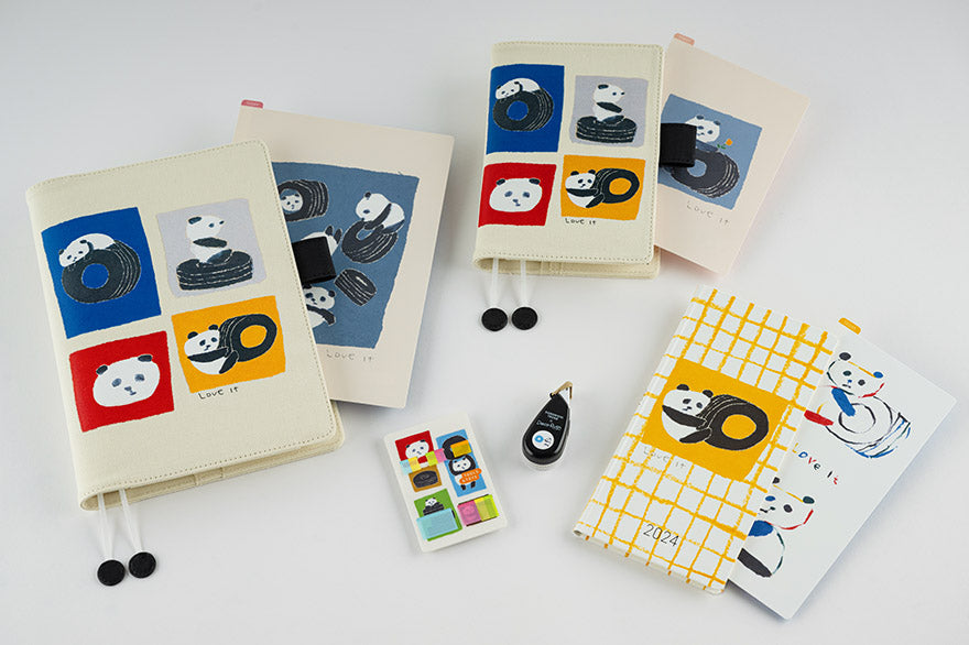 Jin Kitamura: Love it (Panda) / Hobonichi Pencil Board
