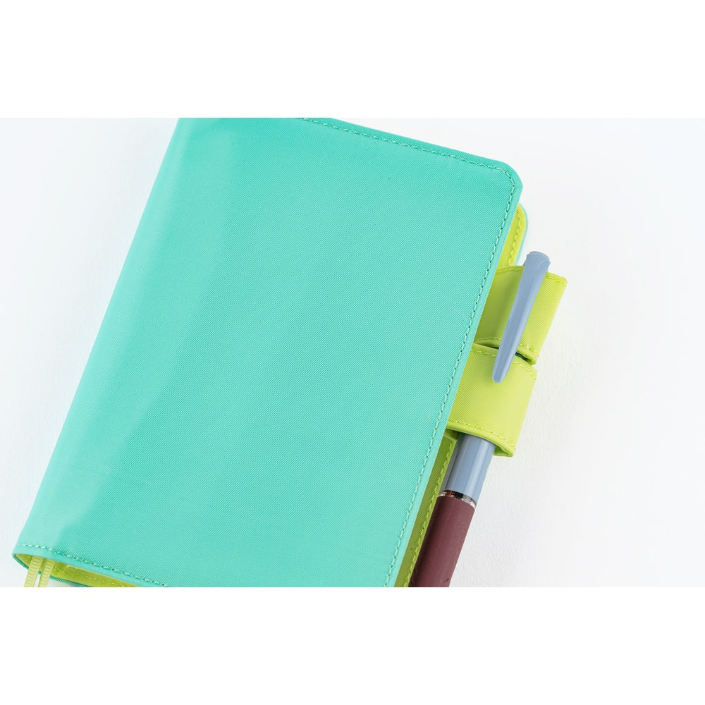 2026 Hobonichi Techo English Original Book + Colors: Aqua Lime Cover《January Start | English | A6》