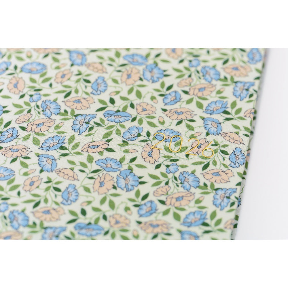 2026 Hobonichi English Weeks / Liberty Fabrics: Sasha Kiora《January Start | English》