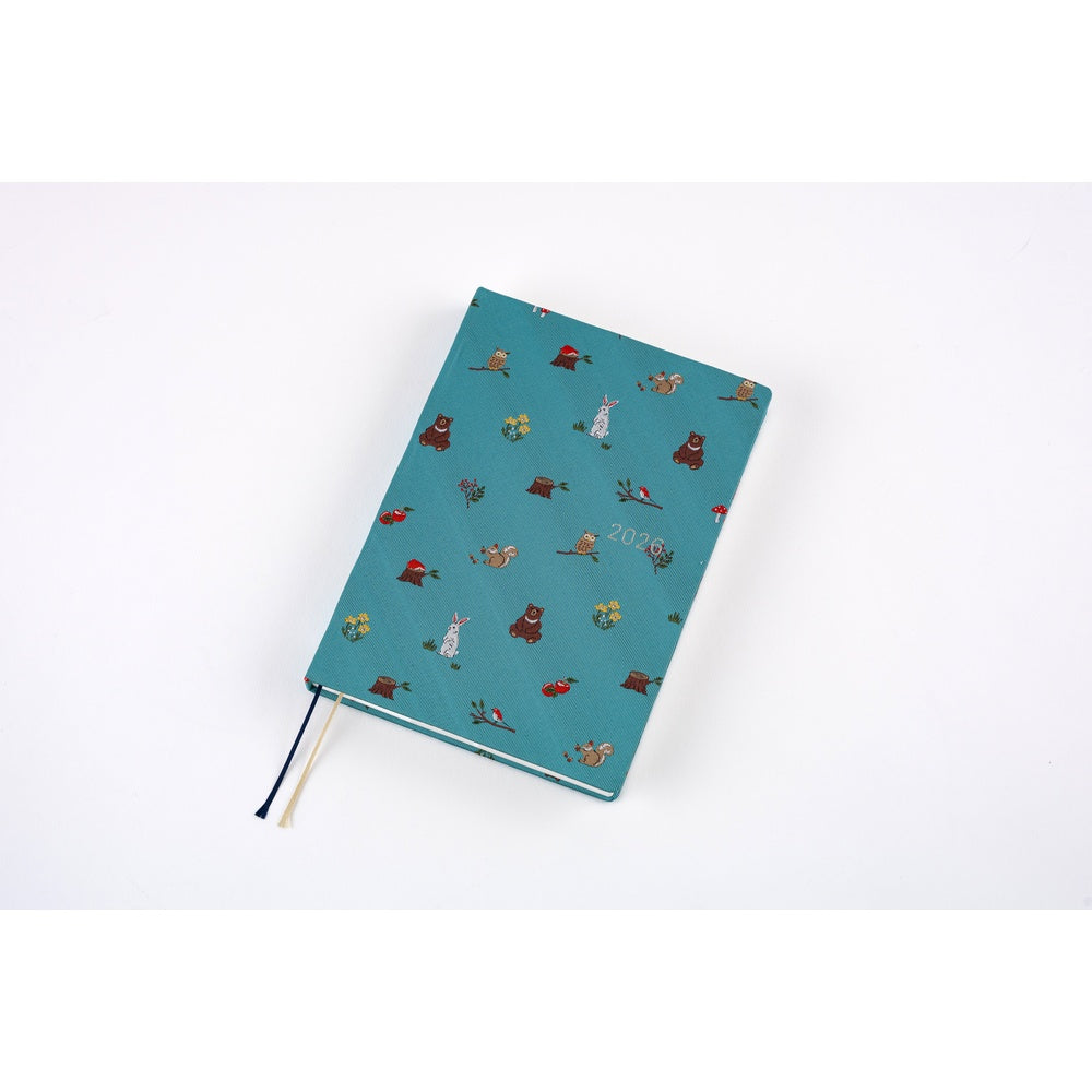 2026 Hobonichi Techo A5 English HON / Bow & Tie: In the Forest《January Start | English | A5》