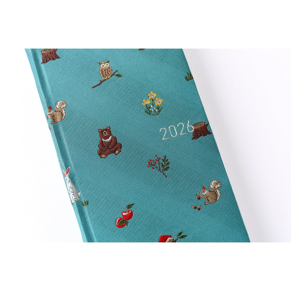 2026 Hobonichi English Weeks Mega / Bow & Tie: In the Forest《January Start | English》
