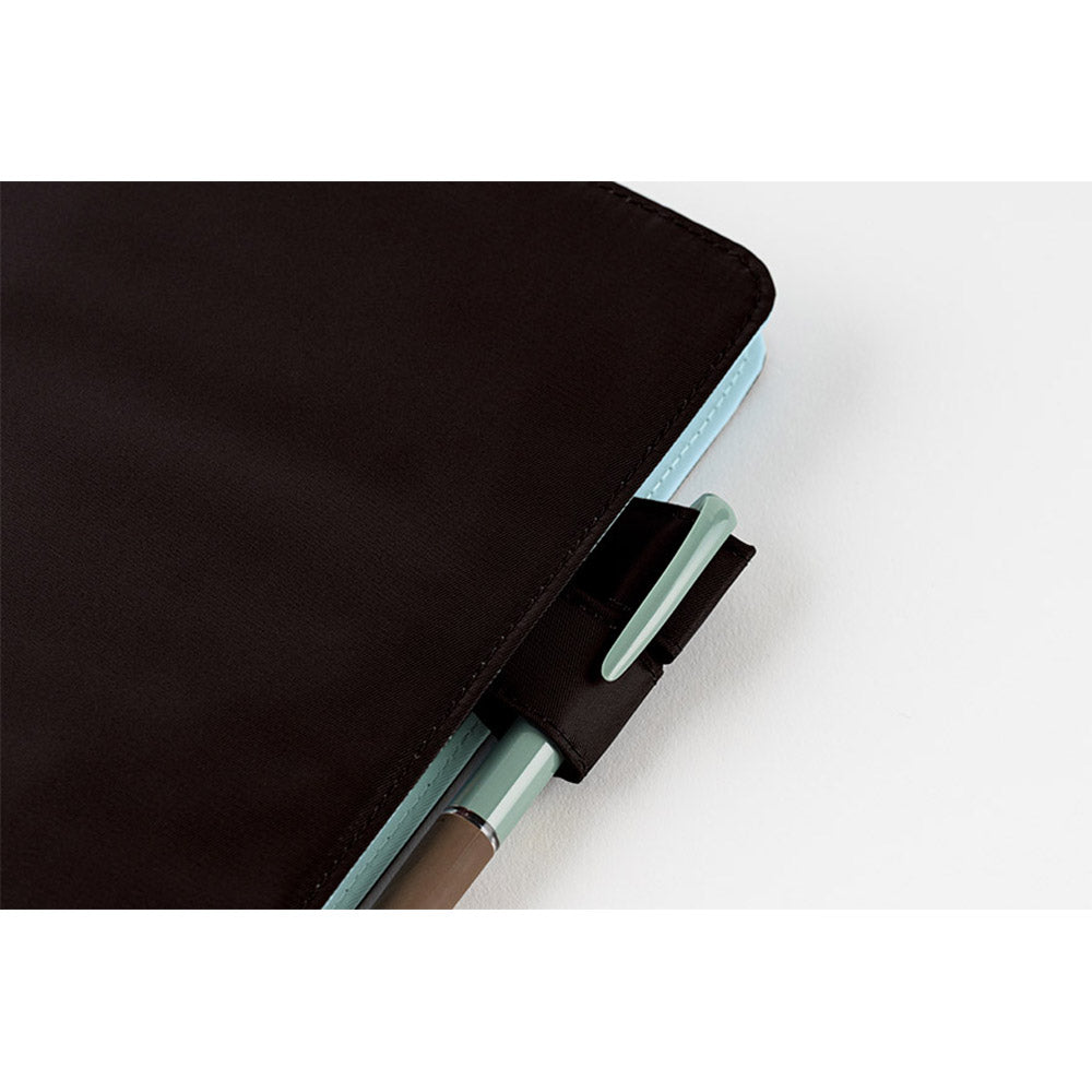 Black x Clear Blue / A6 Original Cover for Hobonichi Techo