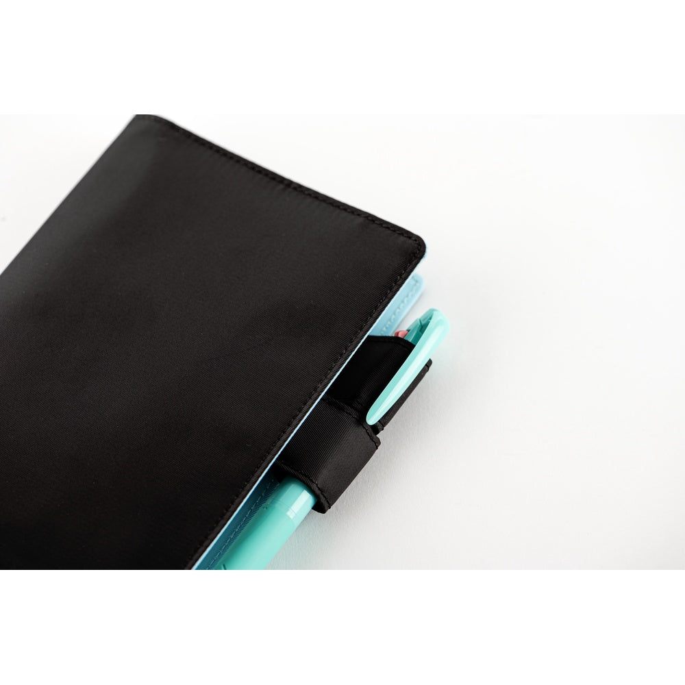 2026 Hobonichi Techo English Original Book + Colors: Black x Clear Blue Cover《January Start | English | A6》