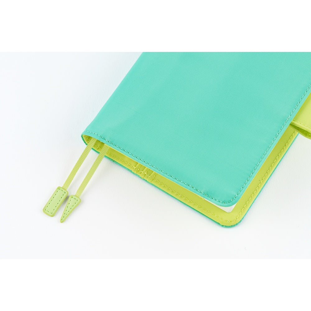 2026 Hobonichi Techo English Original Book + Colors: Aqua Lime Cover《January Start | English | A6》