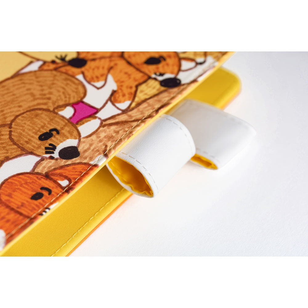 2026 Hobonichi Techo English Original Book +100%ORANGE: Squirrel Squadron《January Start | English | A6》