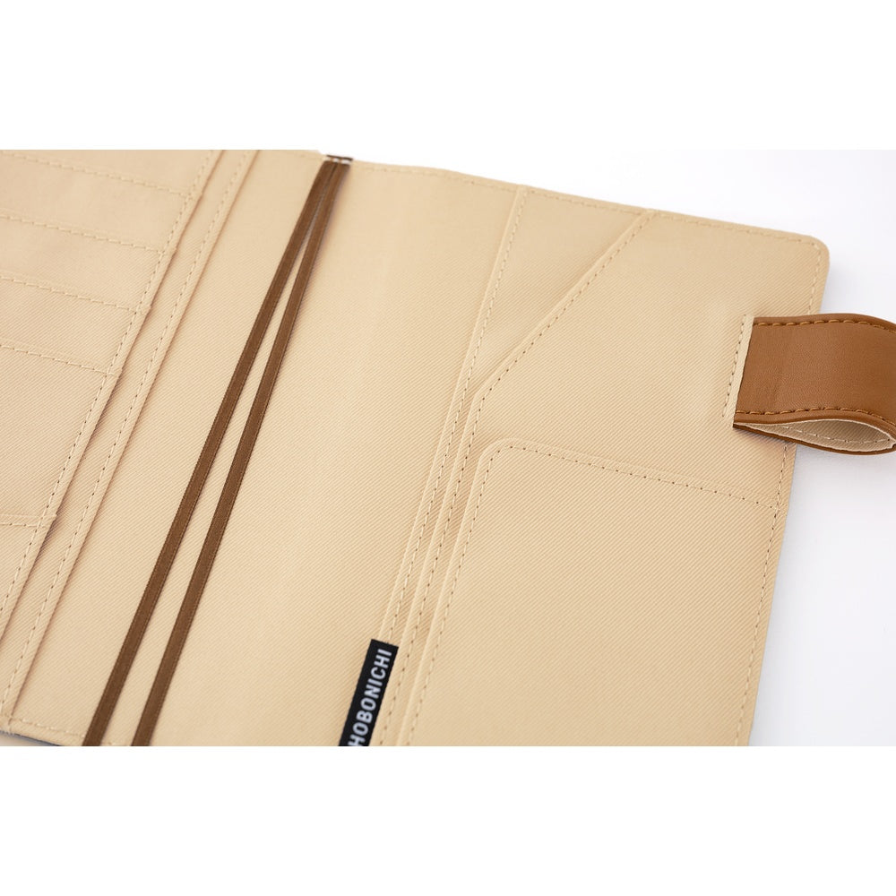 2026 Hobonichi Techo English Original Book + Shirt Fabric: Foggy Plaid《January Start | English | A6》
