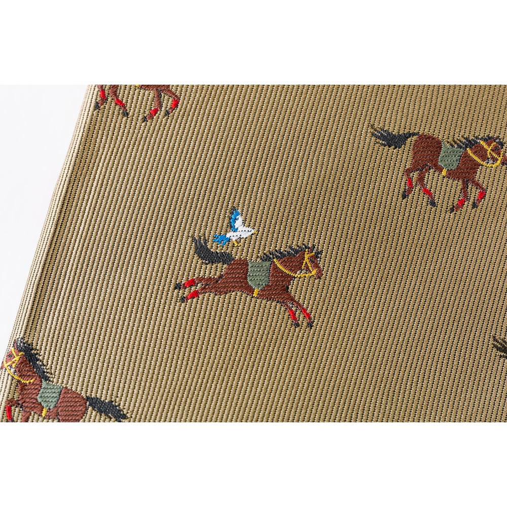 2026 Hobonichi Techo A6 HON / Bow & Tie: Galloping Horses《January Start | English | A6》