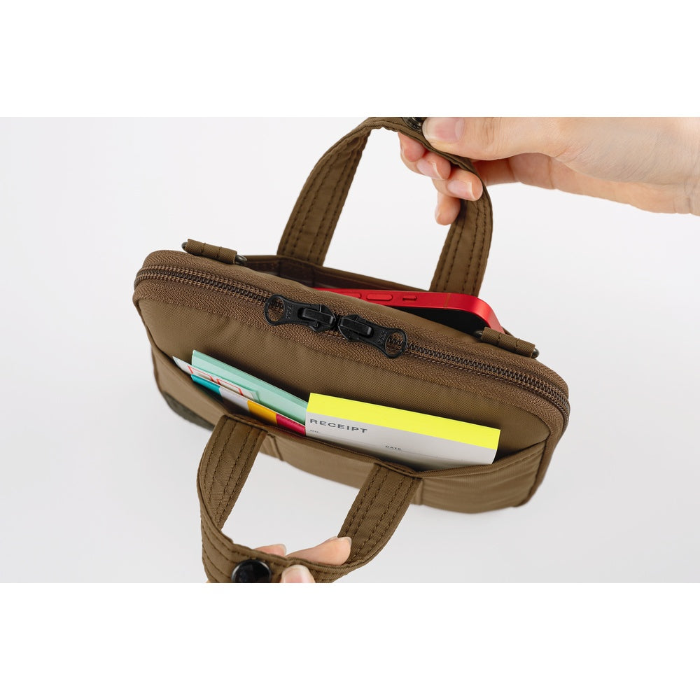 2026 Hobonichi Techo English Original Book + POTR: Stroll (Light Brown) Cover《January Start | English | A6》 (Copy)
