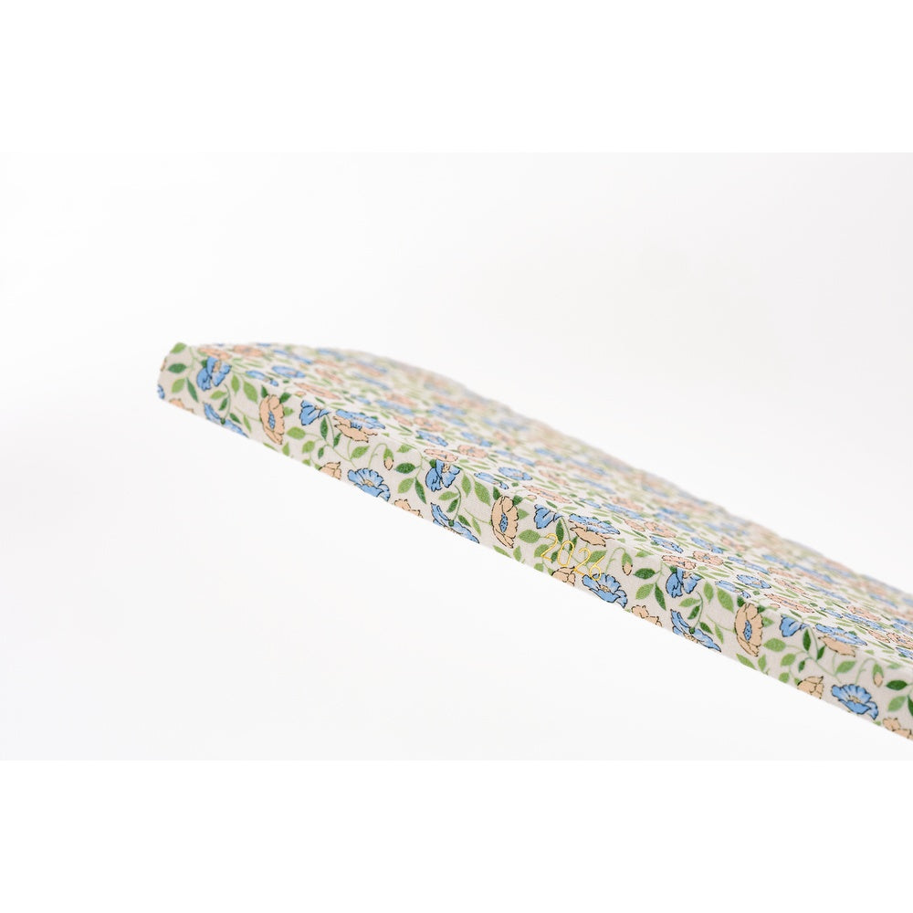 2026 Hobonichi English Weeks / Liberty Fabrics: Sasha Kiora《January Start | English》