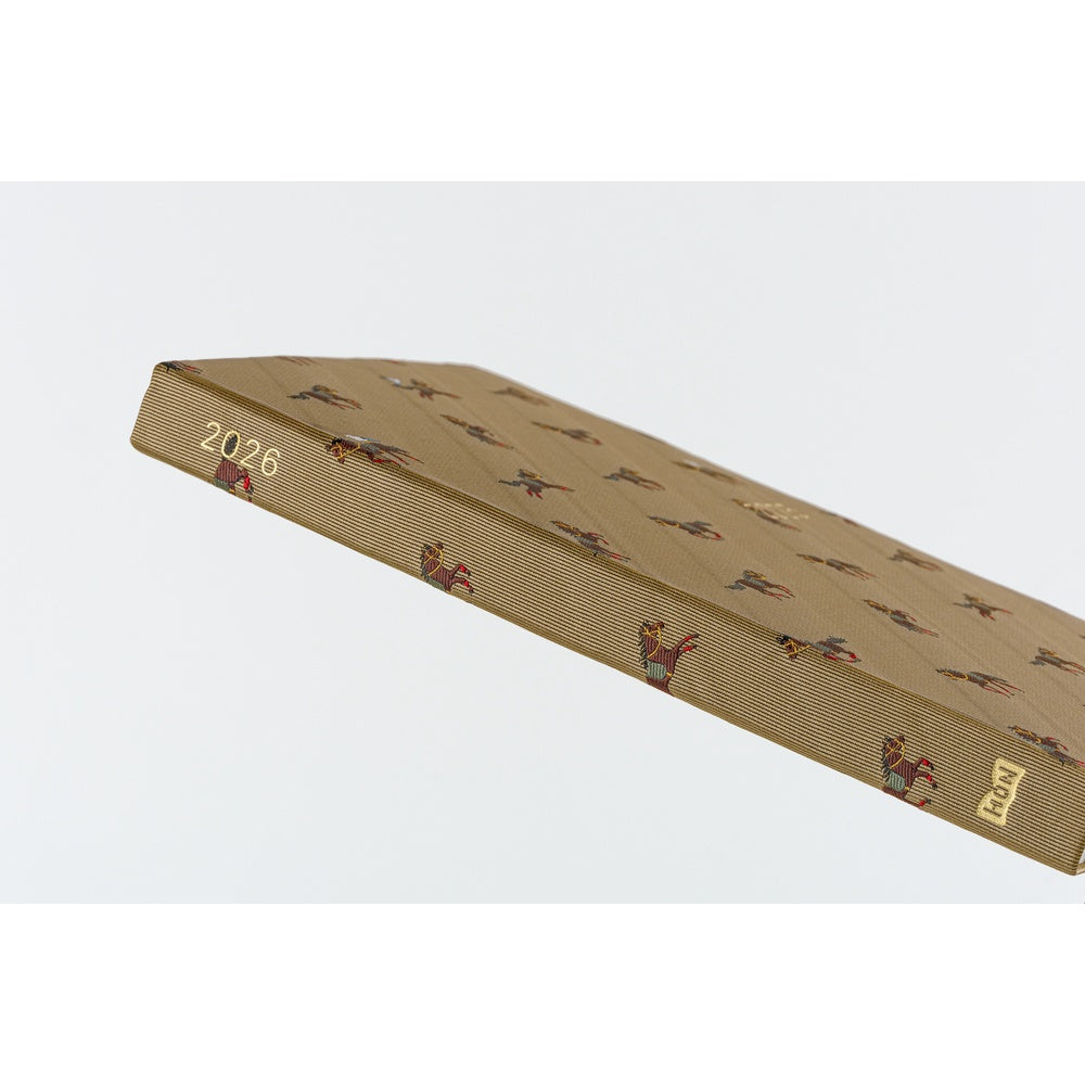2026 Hobonichi Techo A5 English HON / Bow & Tie: Galloping Horses《January Start | English | A5》