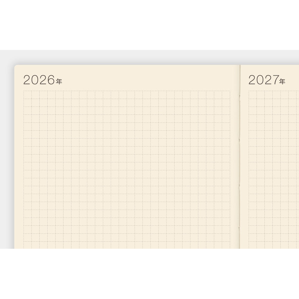 2026 Hobonichi 5-Year Techo Japanese Book《2026-2030 | Japanese | A6》