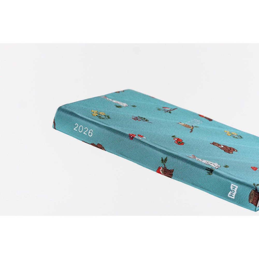 2026 Hobonichi Techo A6 HON / Bow & Tie: Bow & Tie: In the Forest《January Start | English | A6》