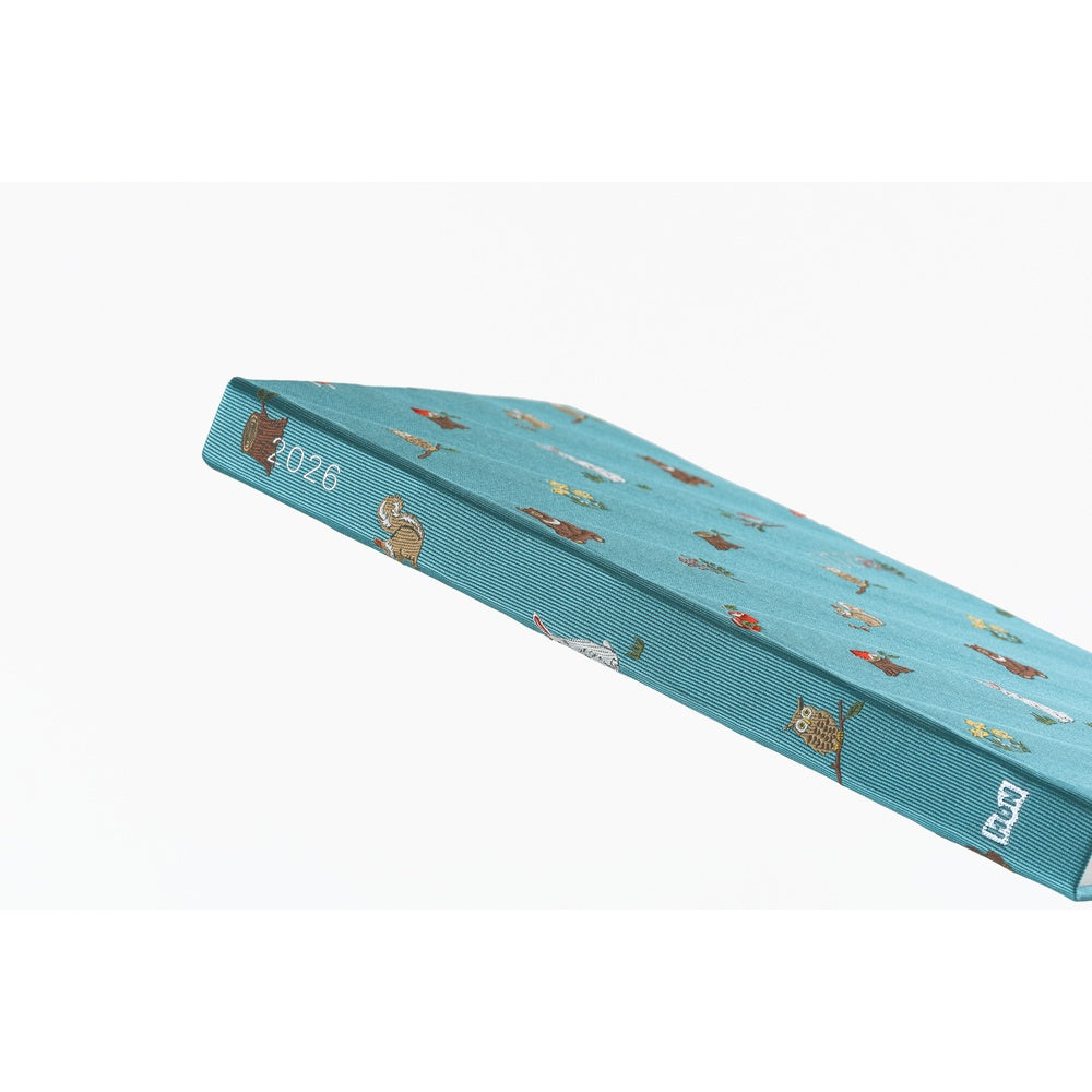 2026 Hobonichi Techo A5 English HON / Bow & Tie: In the Forest《January Start | English | A5》
