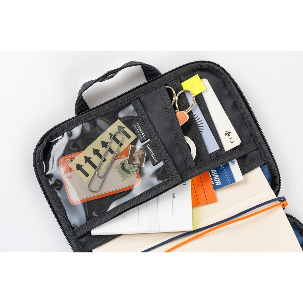 2026 Hobonichi Techo English Cousin Book / POTR: Stroll (Black)《January Start | English | A5》