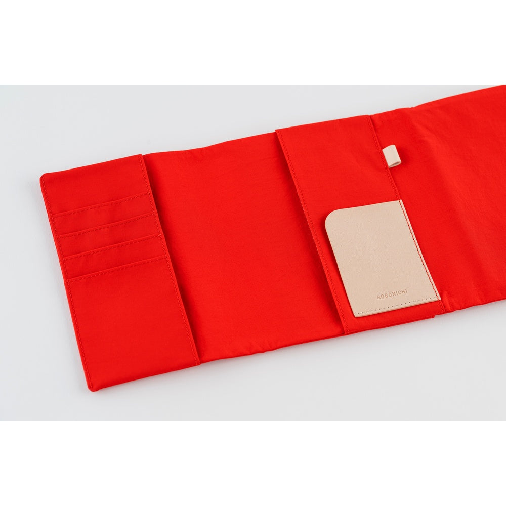 2026 Hobonichi Techo English Original Book + Tragen: Red Cover《January Start | English | A6》