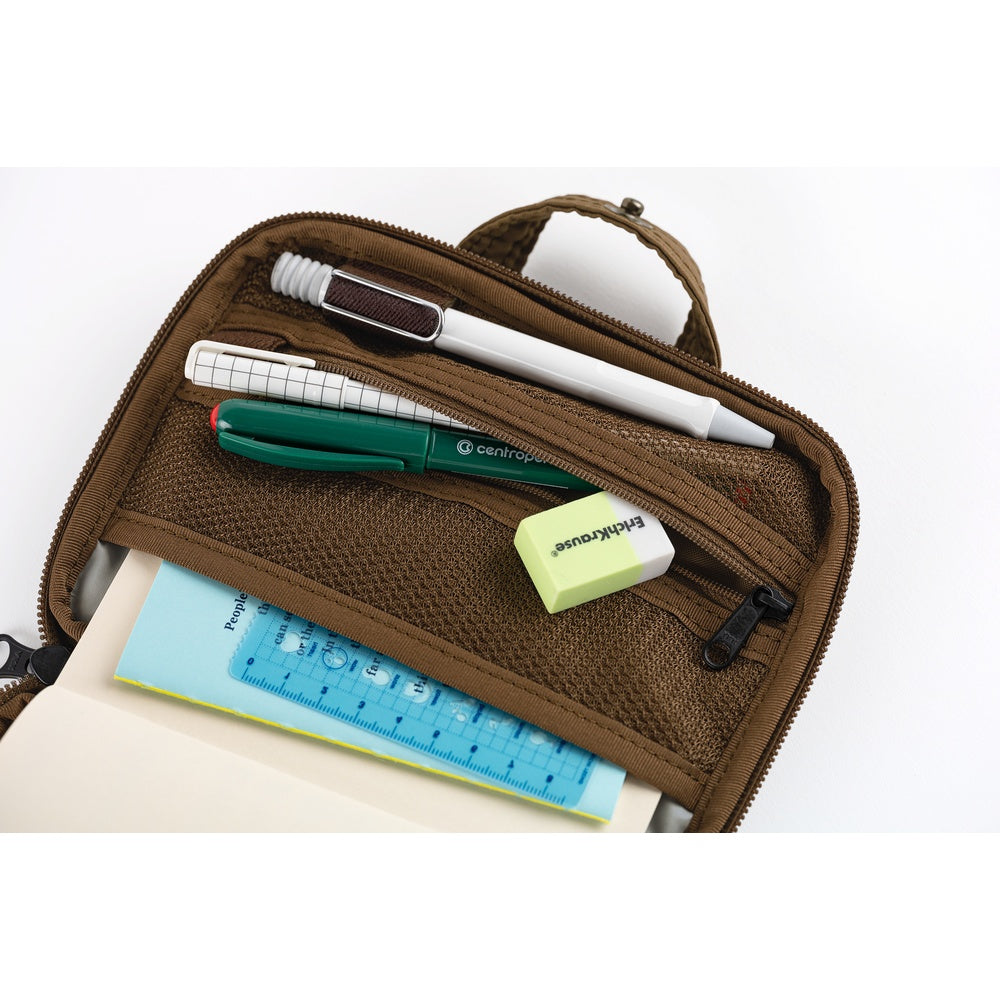 2026 Hobonichi Techo English Original Book + POTR: Stroll (Light Brown) Cover《January Start | English | A6》 (Copy)