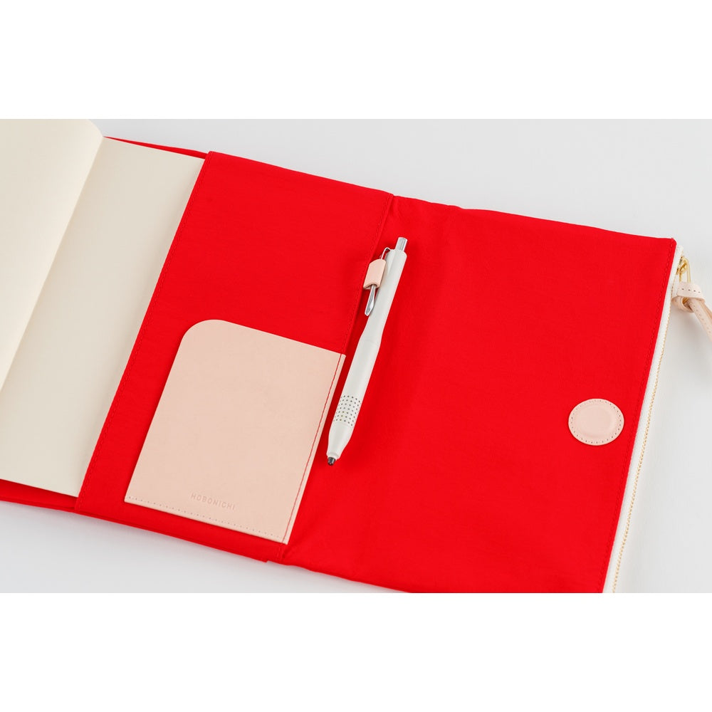 2026 Hobonichi Techo English Cousin Book / Tragen: Red《January Start | English | A5》