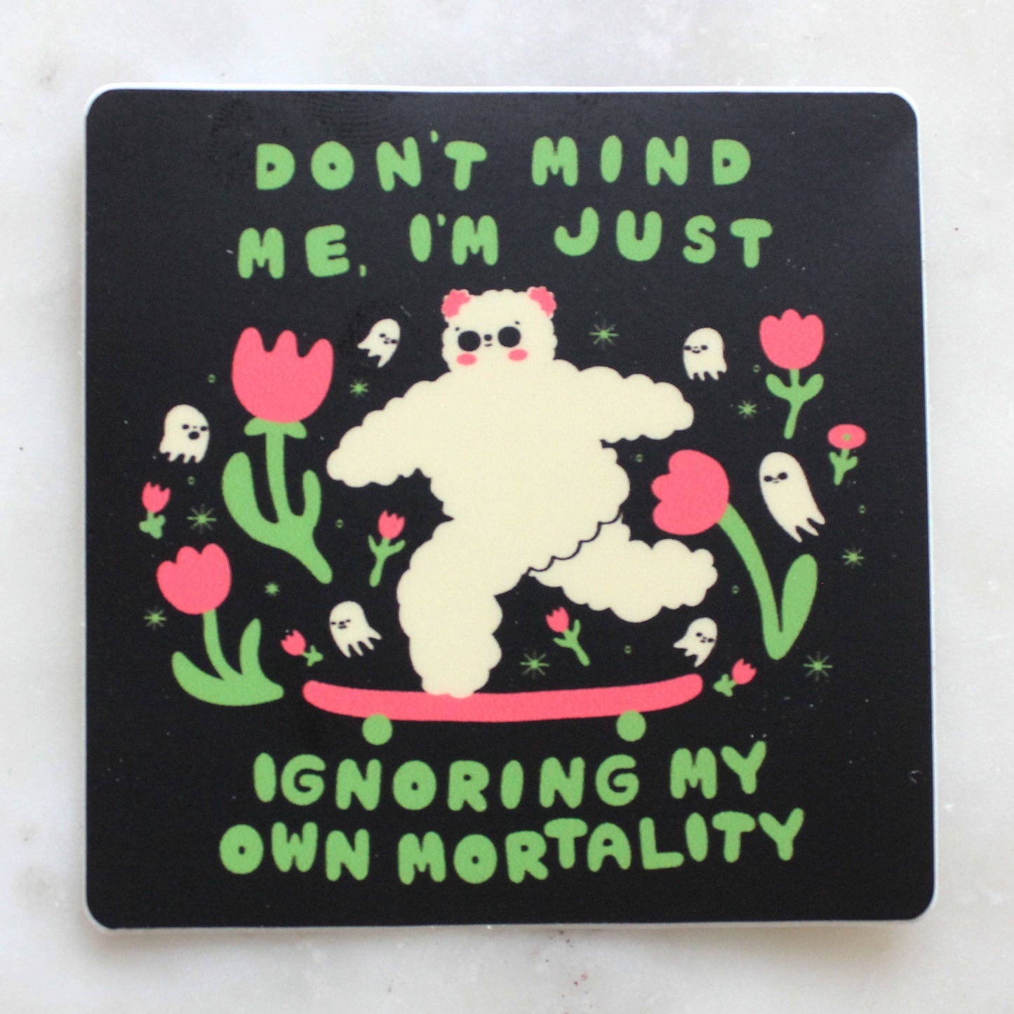 Immortality Sticker · Tender Ghost