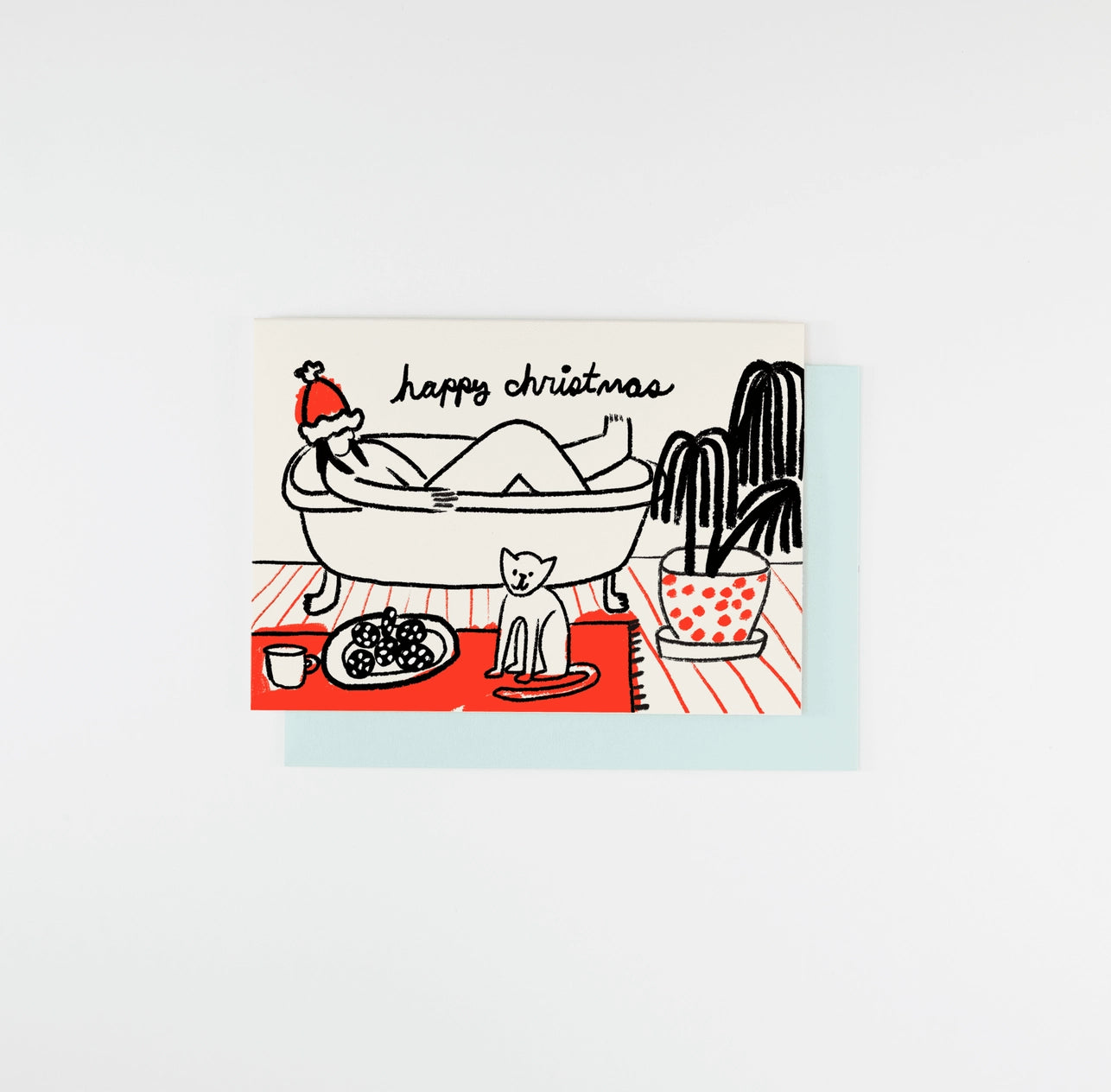 Christmas Bath Holiday Card · People I've Loved