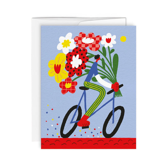 Tour De Fleurs Greeting Card · Paperole