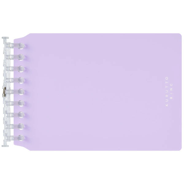 Kurutto Ring Mini Binder Set / Light Purple · Maruman