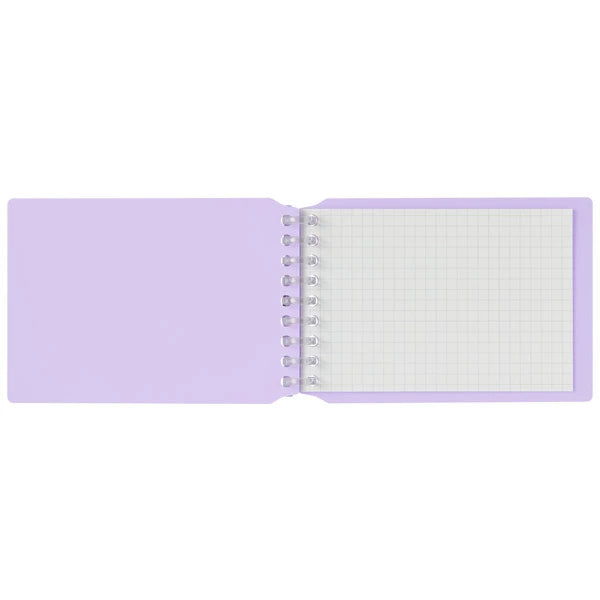 Kurutto Ring Mini Binder Set / Light Purple · Maruman