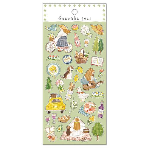 Walk in the Park - Honwaka Mind Wave Sticker Sheet