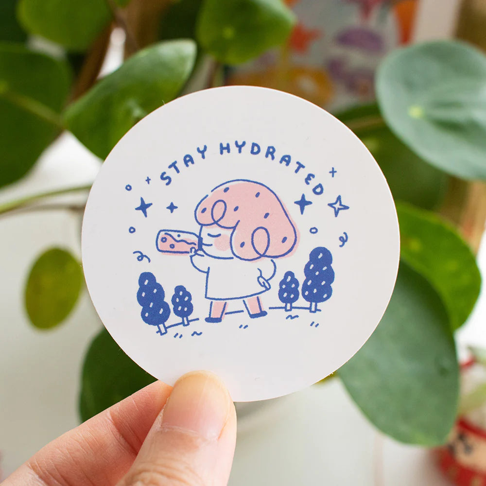 Stay Hydrated Vinyl Sticker