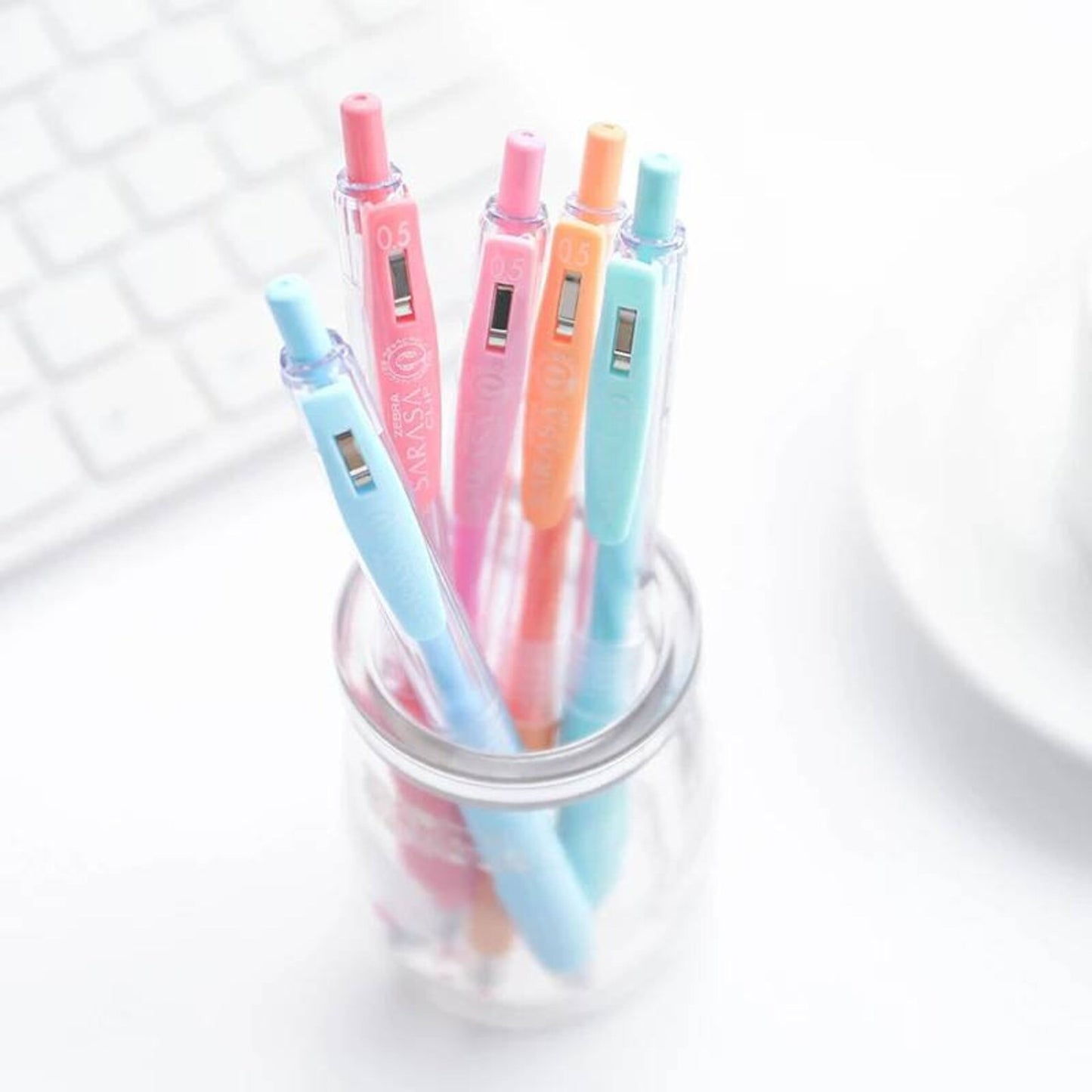 0.5mm Sarasa Clip Milk Color Pen · Zebra