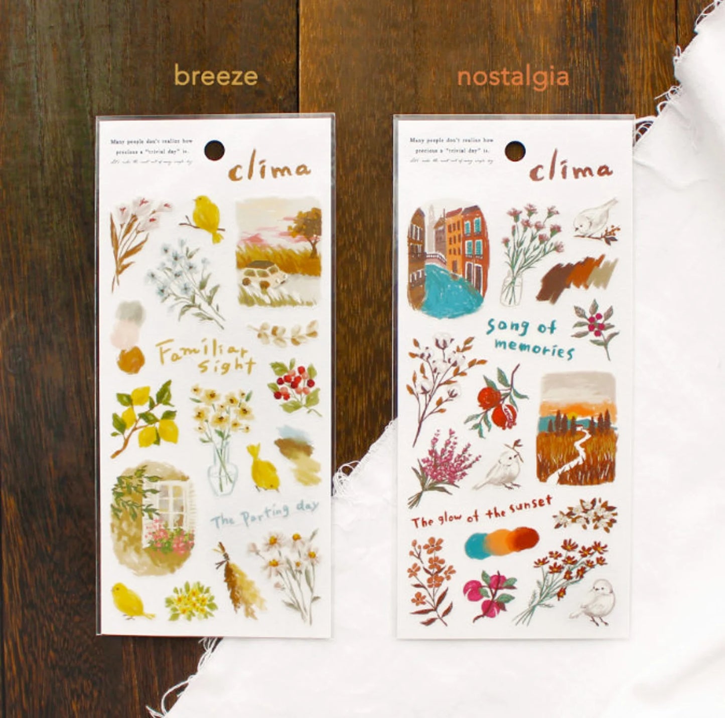 Breeze - Clima Mind Wave Sticker Sheet