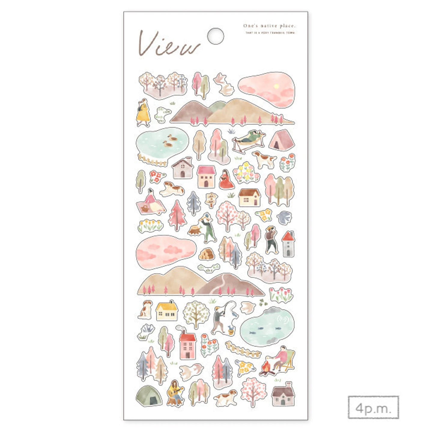 4pm - View Mind Wave Sticker Sheet