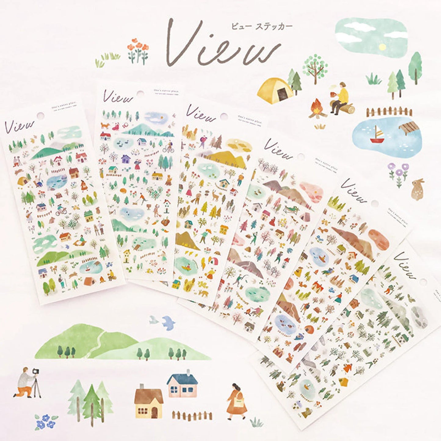 4pm - View Mind Wave Sticker Sheet