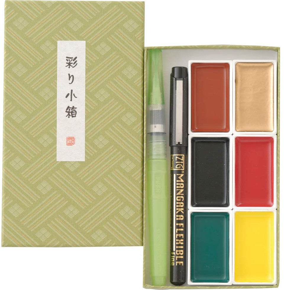 Irodori Kobako Gansai Tambi Watercolor Set