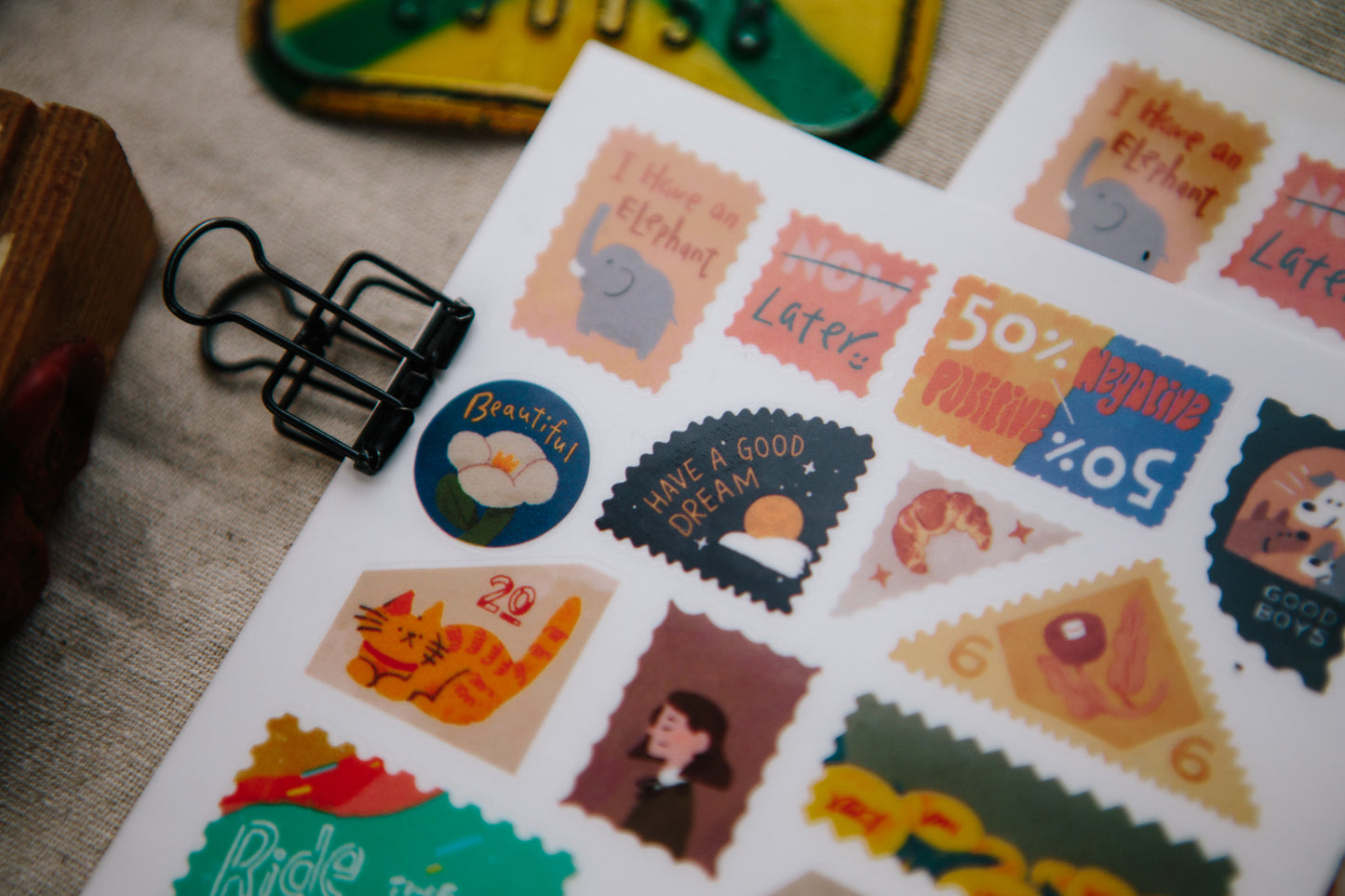 Those Little Thoughts Transfer Sticker Sheet · OURS Studio