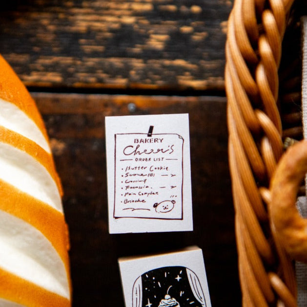 Order List Rubber Stamp · OURS Studio