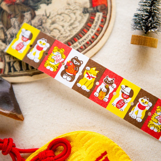 Little Lucky Friends Label Sticker Roll · OURS Studio