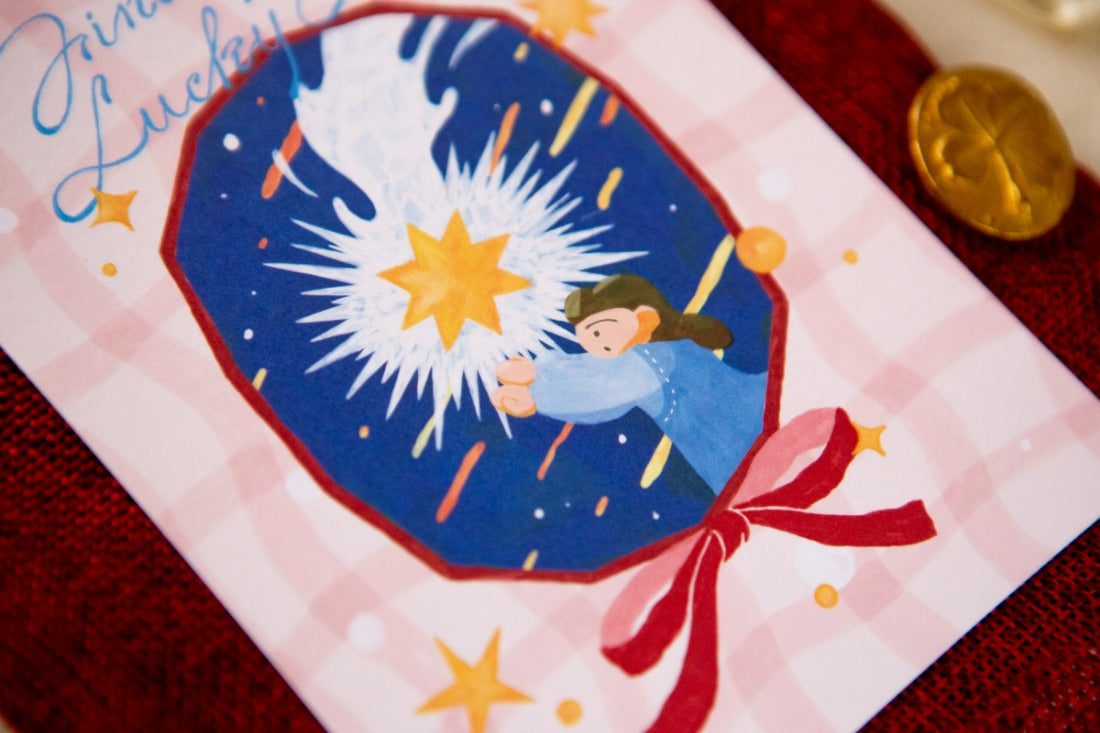 Wish Lucky Star Postcard · OURS Studio