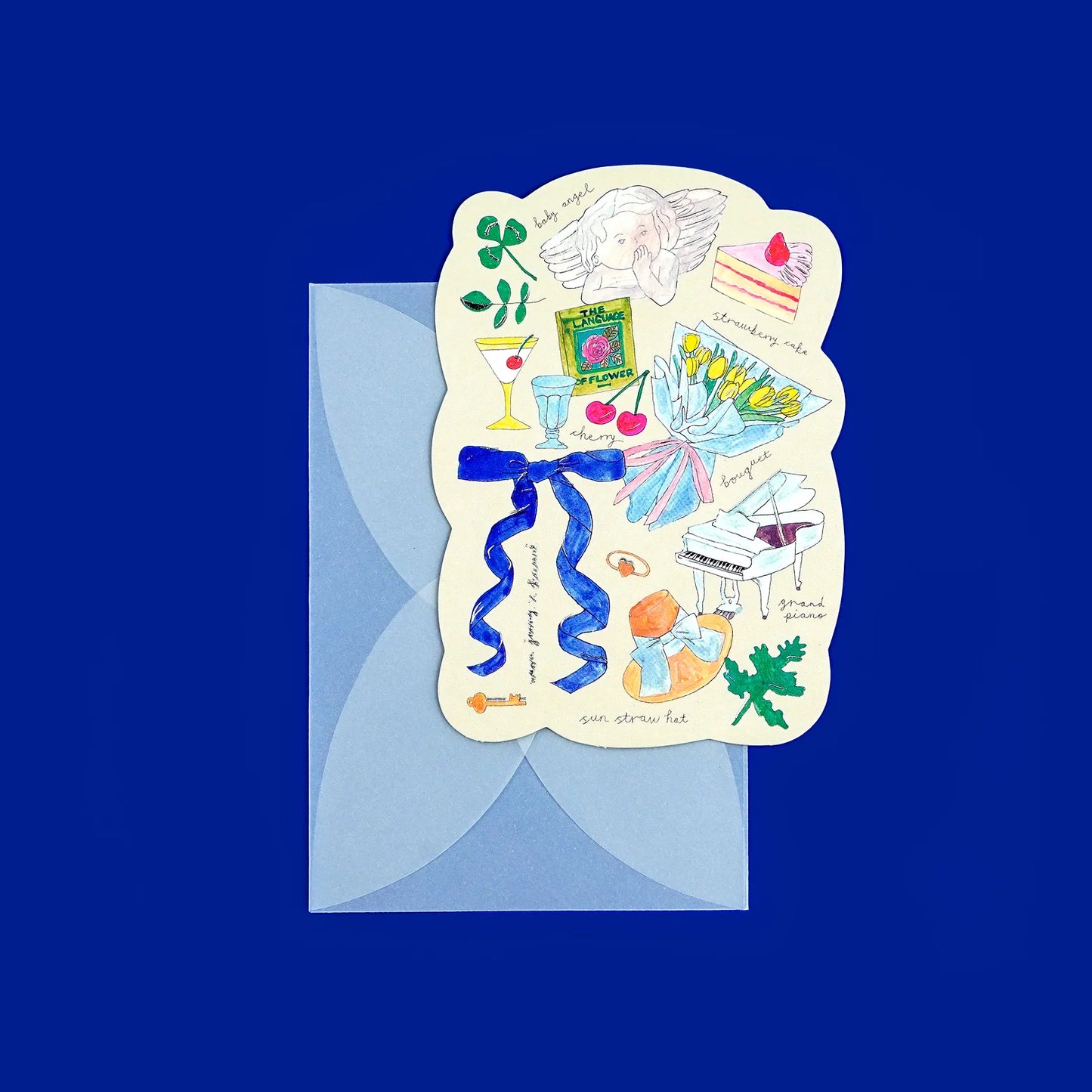 Go Back 5 Greeting Card · kawi