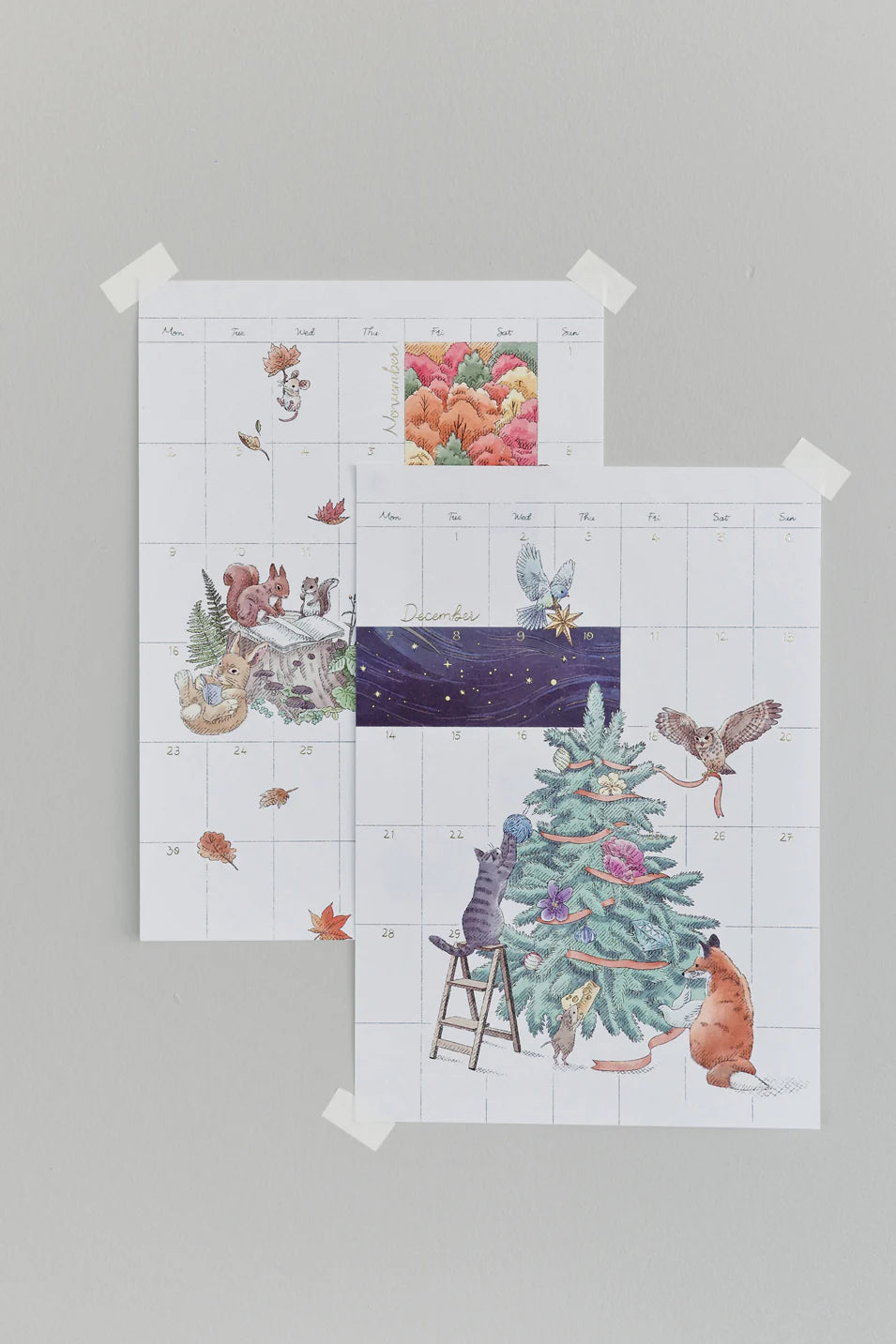 2026 Fairytale Wall Calendar · kawi