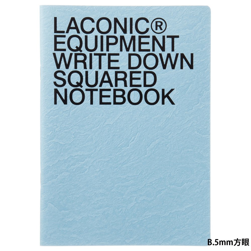 Laconic Cliff Notebook A5 - Squared