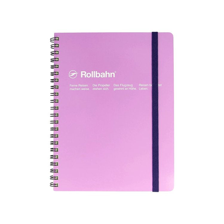 Rollbahn Spiral Notebook / Light Purple