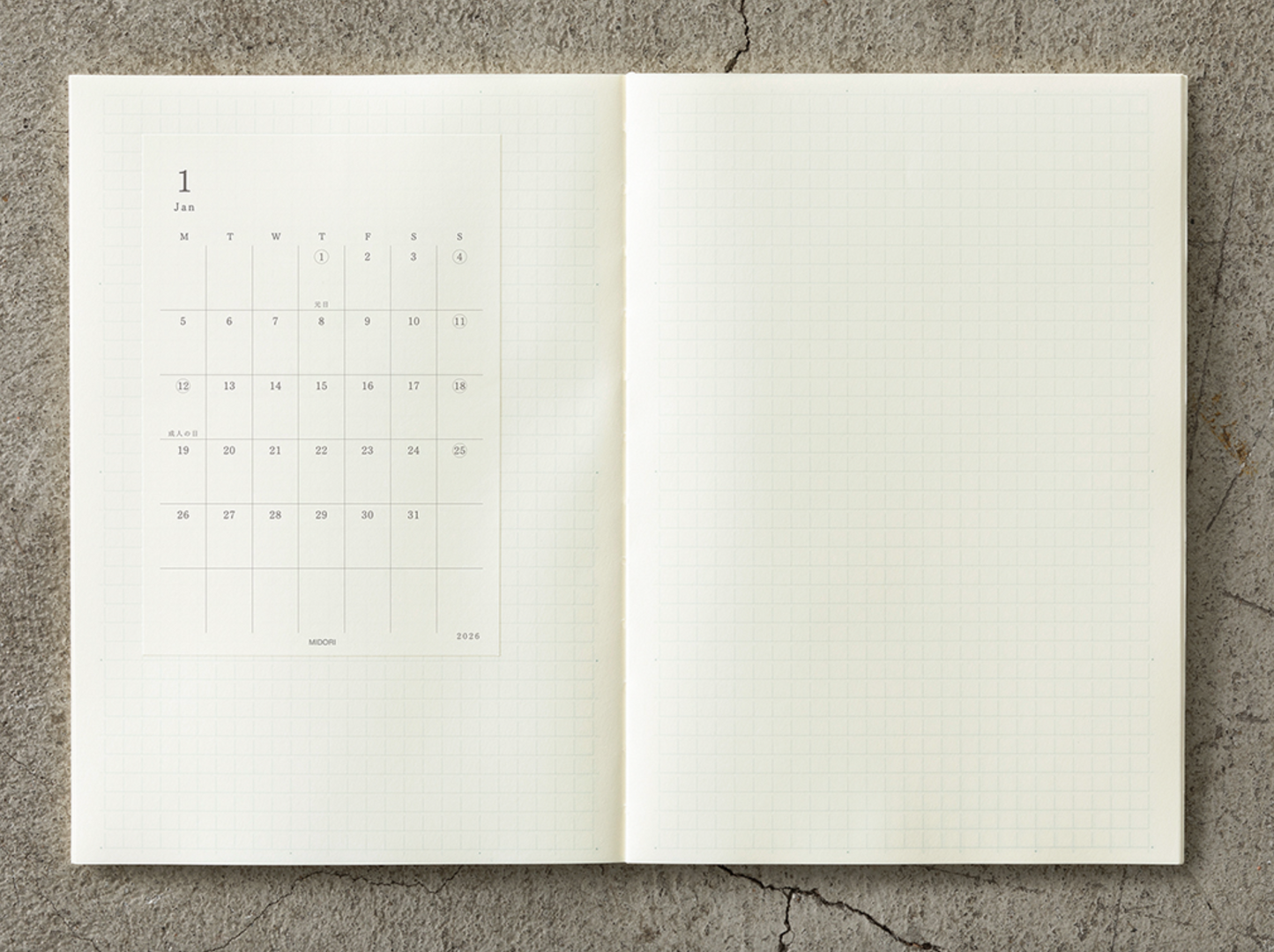md diary stickers block