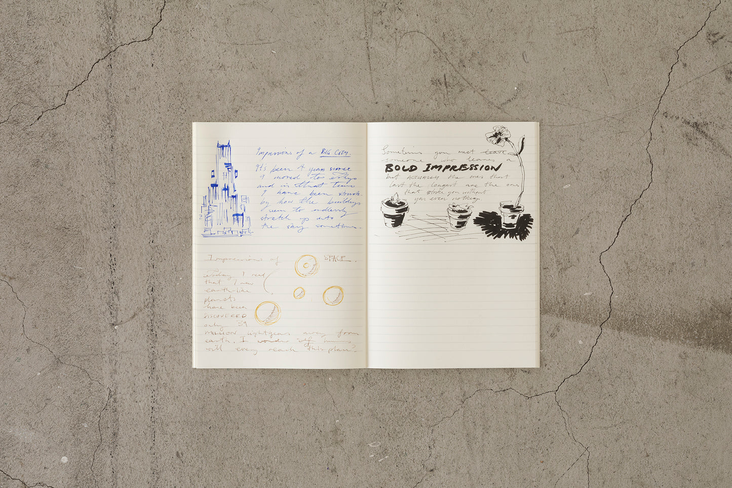 A5 Lined 3 Pack Light Notebooks · MD