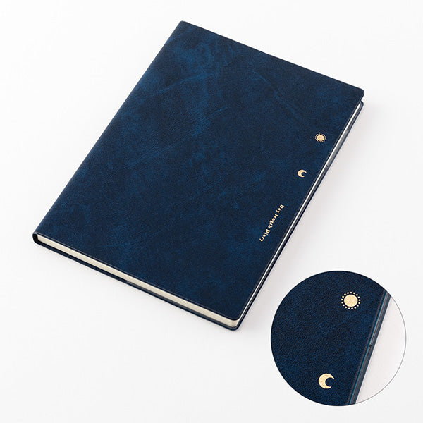 2025 Navy Blue B6 Gradation Diary · Midori