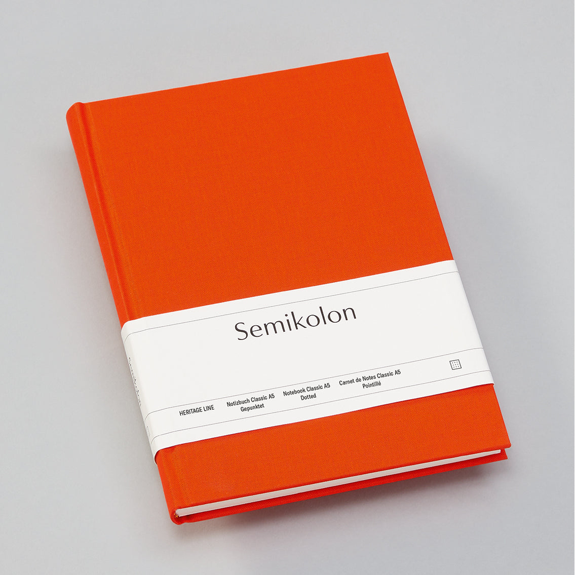 Semikolon Dotted Hardcover Notebook | A5