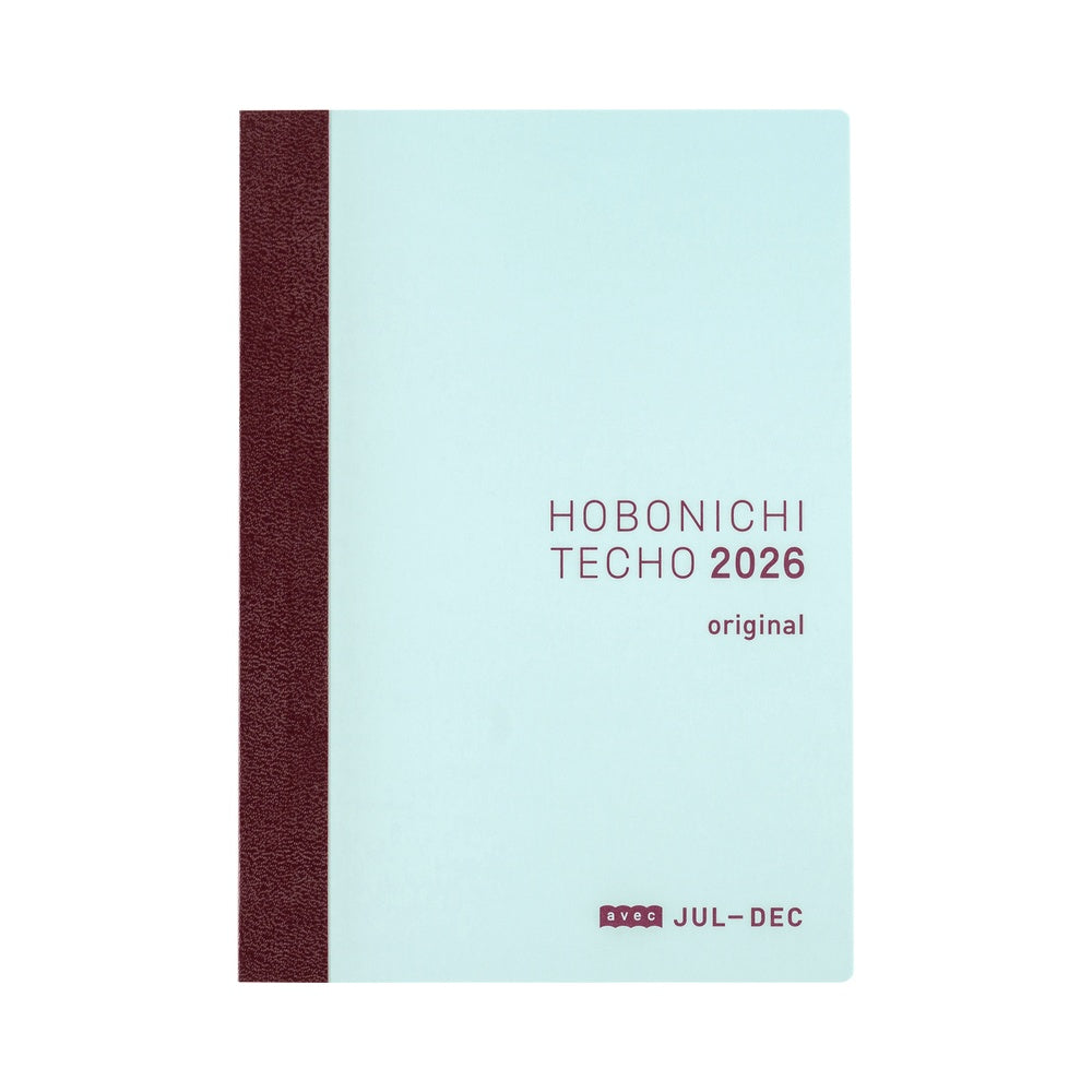 2026 Hobonichi Techo Japanese Original Avec Book《January Start | Japanese | 2-Book Set》
