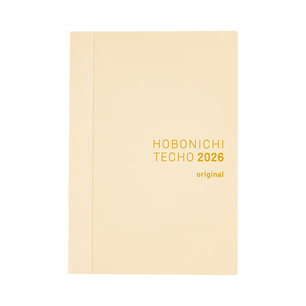 2026 Hobonichi Techo English Original Book《January Start | English | A6》
