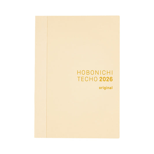 2026 Hobonichi Techo English Original Book《January Start | English | A6》