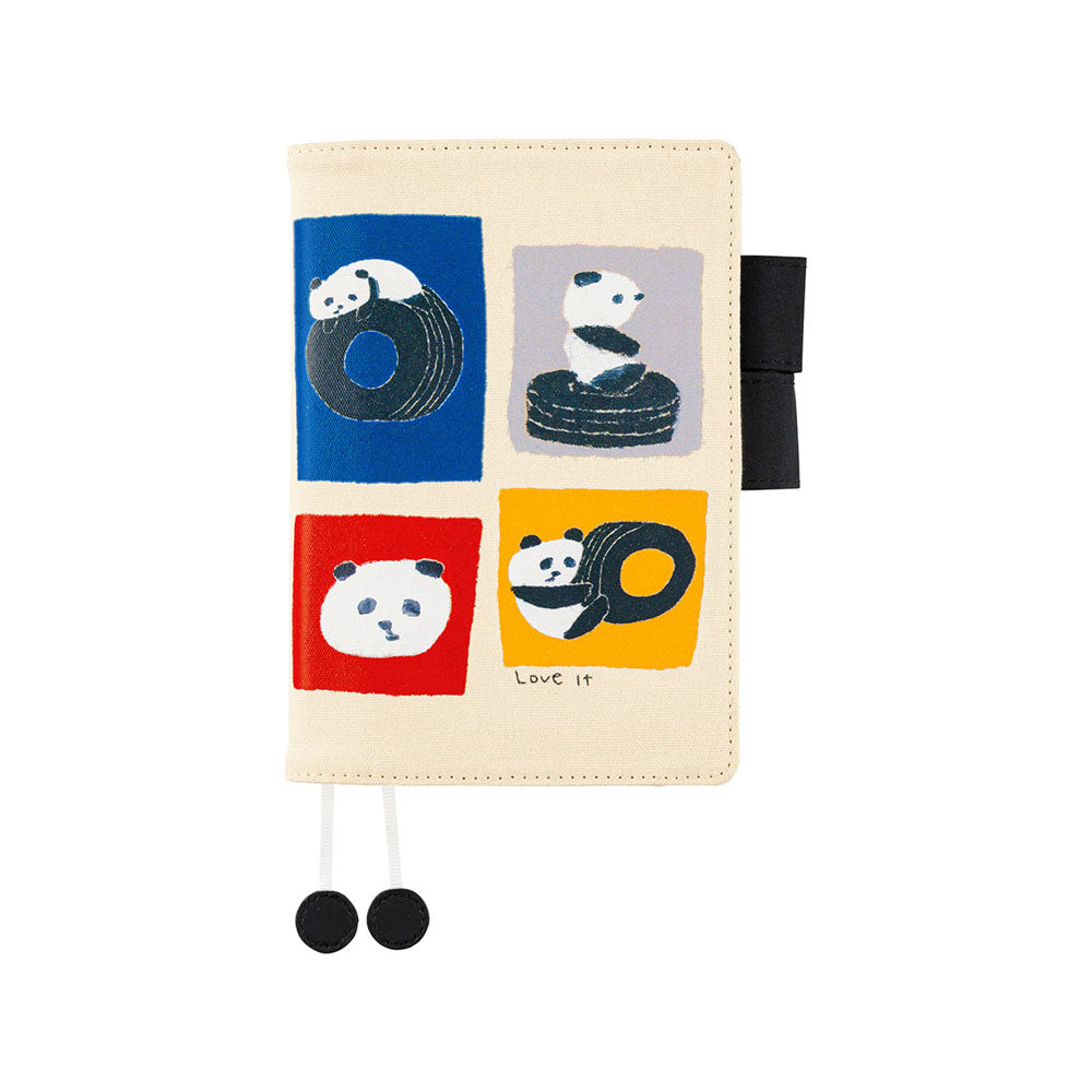 Jin Kitamura: Love it (Panda) / A6 Original Cover for Hobonichi Techo
